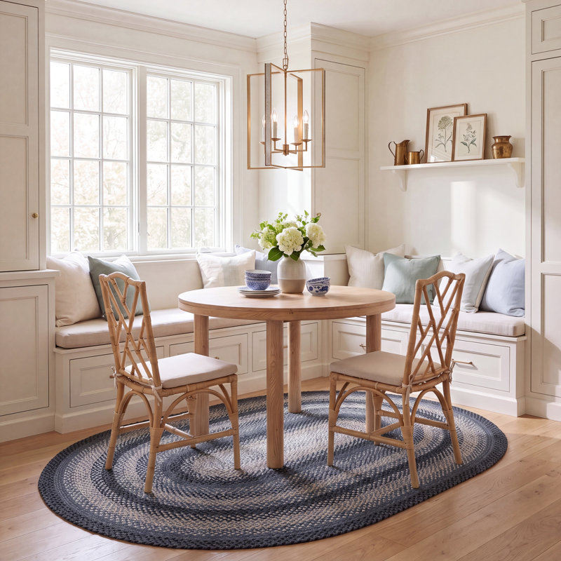 Tapis rayé Styrkar, Ovale 5 pi x 8 pi