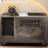 Gray Cat Litter Box Enclosure