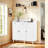 Large Shoe Cabinet Fit Up To Shoe Size 16, Shoe Storage Cabinet With 3 Doors And 1 Drawer, Wooden Shoe Organizer For Entryway-260147210