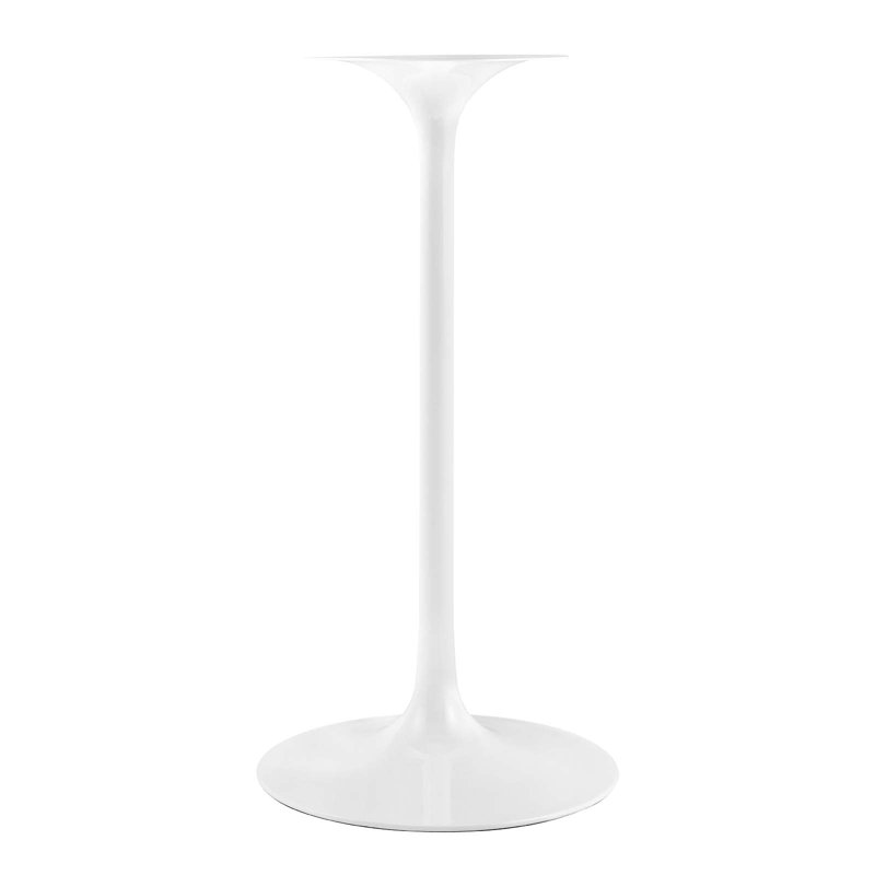 Table de bar ronde en grain de bois 28 po Lippa, Naturel