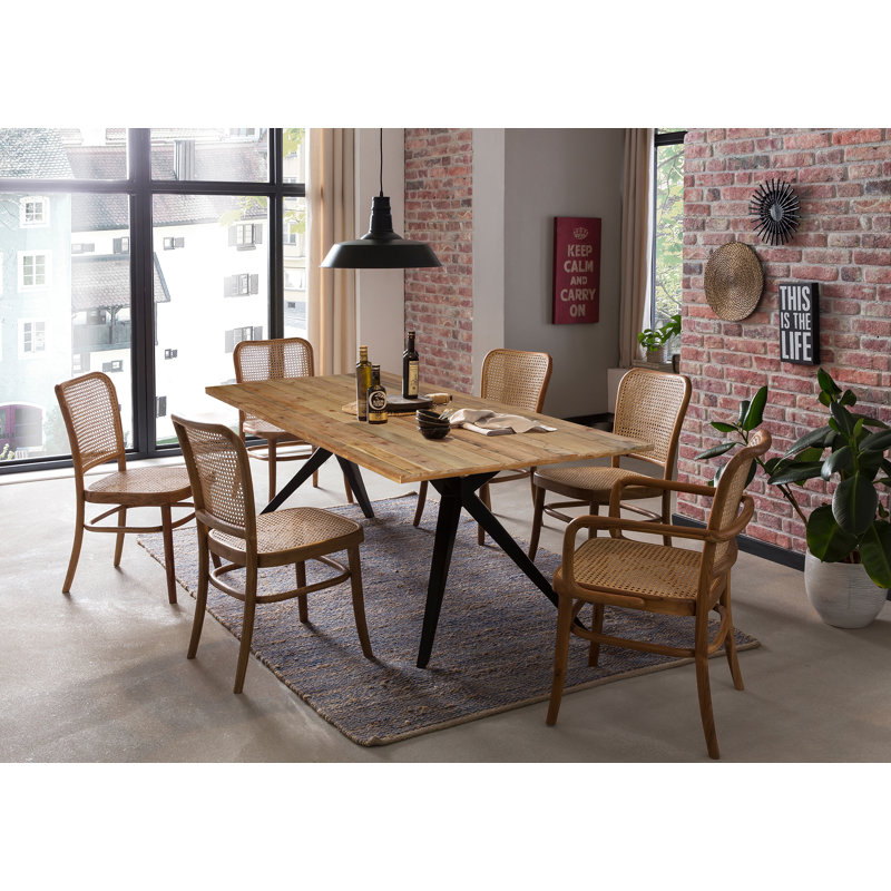 Wynnfield 45cm H Solid Wood Armchair