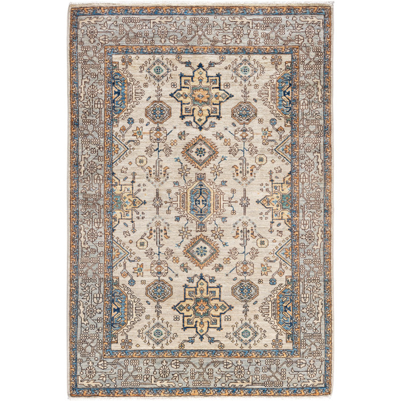 Serapi One-of-a-Kind 3' 11" X 5' 9" Hand Knotted Area Rug
