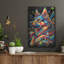 «Dog - Graffiti Style» par Rey Klimt, art mural en métal-9750478