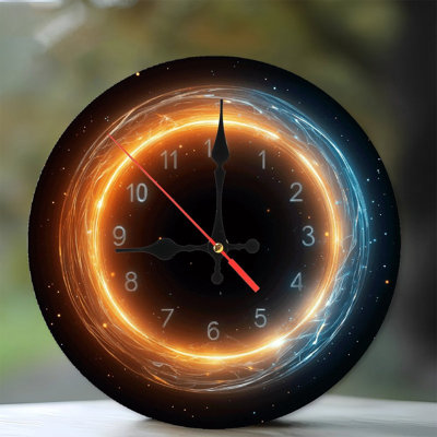 Colorful Bear Wall Clock