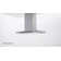 Designer Zephyr 36 in. Shell Only Island Mount Range Hood with LED Lights in Stainless Steel