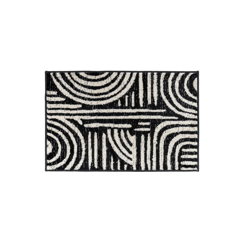 Contemporary Lines Area Rug, Rectangle 2'2" x 4'