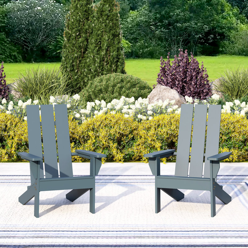 Rondon Poplar Outdoor Adirondack Chair