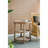 Round End Table Wood Side Table