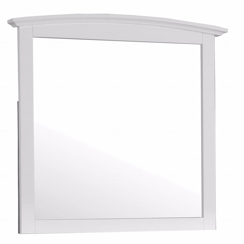 Miroir d'appoint Basic Basic, pour la décoration intérieure, Blanc