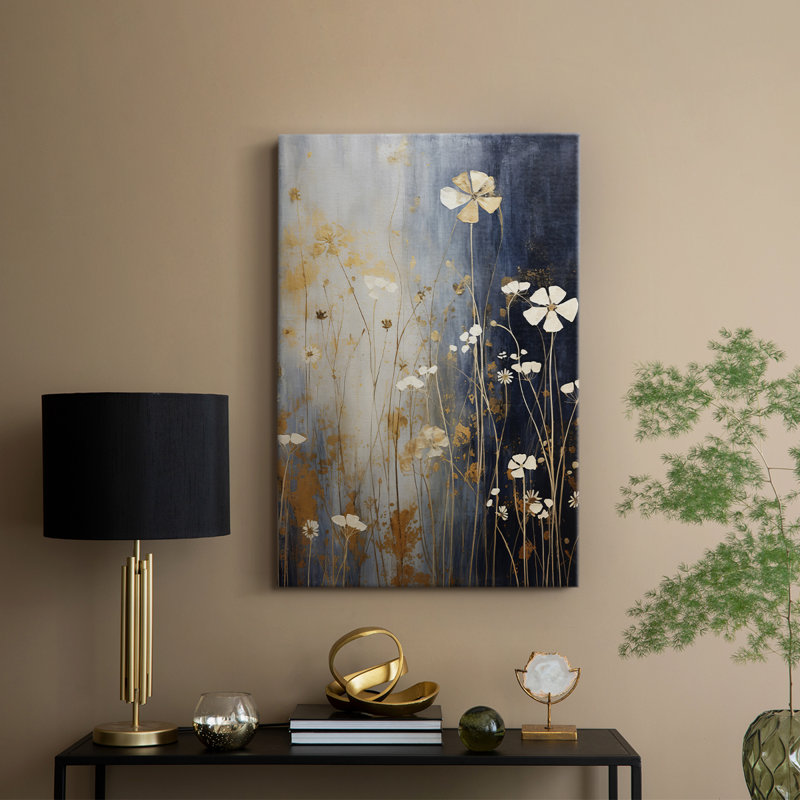FLORAL Series CCCXC -Custom Wrapped Gallery Cavas, 18" H x 12" W
