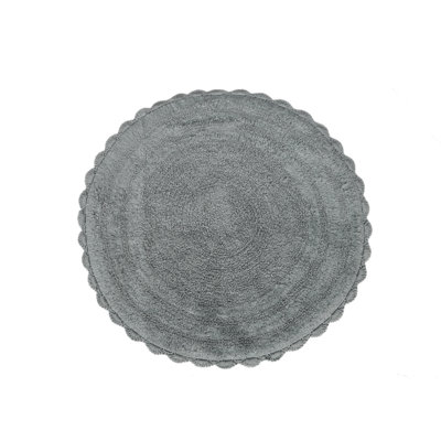 100% Cotton Reversible cute Crochet  Bath Rug