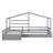 L-shaped Daybed In House Frame With 3 Drawers-799531611