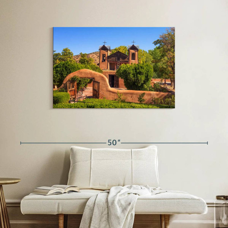 Santuario De Chimayo, H 26 po x l 39 po