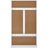 Angelos 18.5 " Wide Hall Tree with Shelves and Storage Bench-490102198