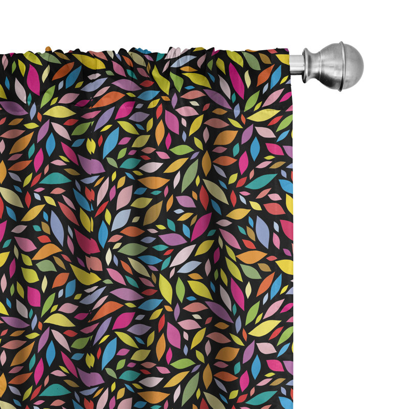 Semi-Sheer Rod Pocket Sliding Panel, 28" x 63"