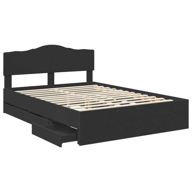 Bed, Black, Kingsize (5')