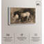 «Dark Horse», toile par Farm Art-115058286-115058297