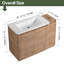 Meuble-lavabo simple 48 po avec comptoir en céramique-1476474046