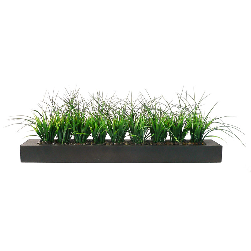 36 po Faux oignon en pot, 1, Noir