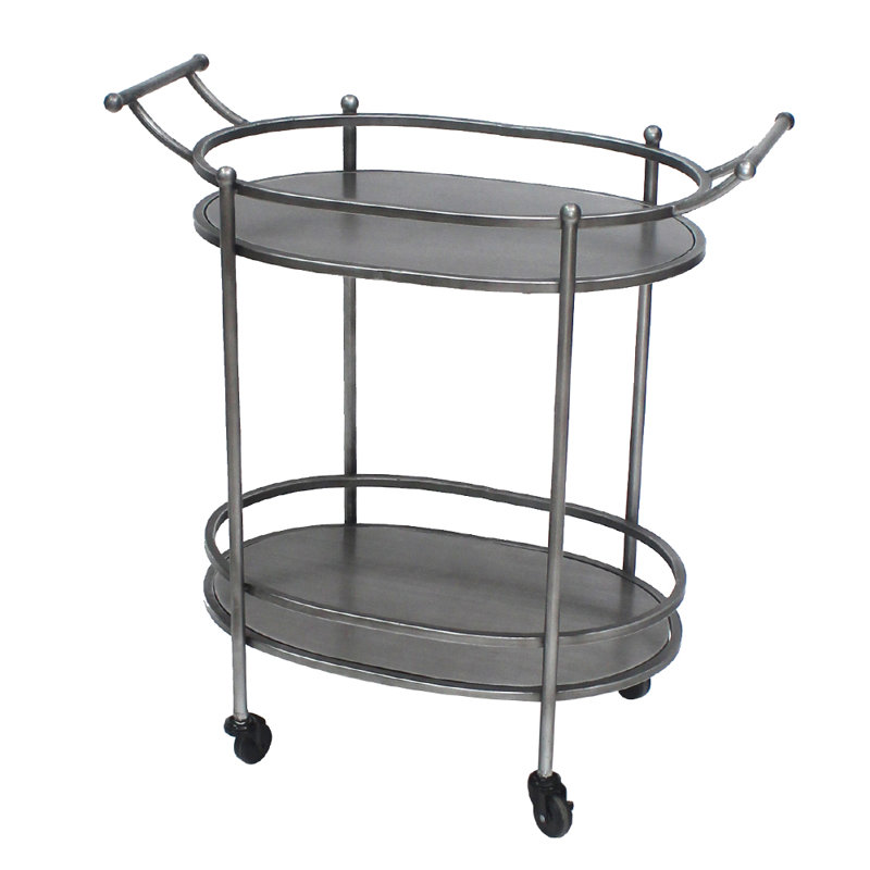 Orianna Metal Bar Cart