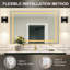 Led Mirror Bathroom Vanity Mirror With Back Light,wall Mount Multifunctional Vanity Mirror,aluminium Frame-2132222037-2147095528-2147095527