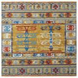 Zahara Handmade Wool Geometric Area Rug