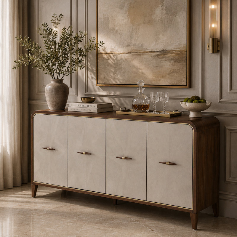 Houston 72" Wide Sideboard - Walnut
