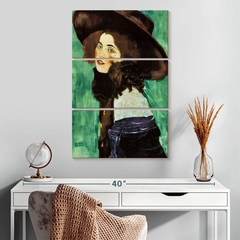 Portrait d'une jeune femme, Leisha, 1912, H 32 po x l 20 po