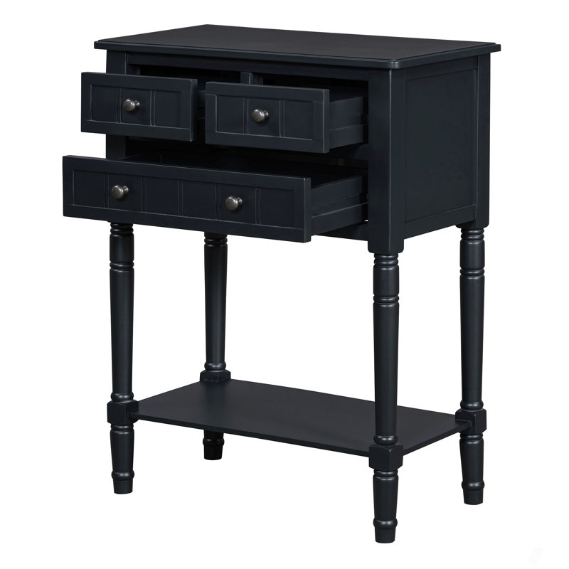Console étroite, Noir