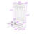 Multifunctional Hall Tree with Hooks, Shoe Bench, Storage Cabinet-969668099