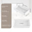 Meuble-lavabo vasque en céramique 24 po x 13,8 po Modern