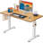 Height Adjustable Electric Standing Desk With Stable Steel Frame, Quiet Motor, Memory Height Control for Home Office-577001467-577001457