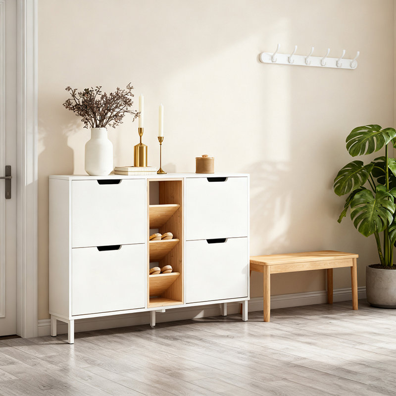 12 Pair Shoe Storage Cabinet