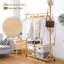 Coren 100 cm Rolling Clothes Rack