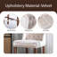 Tabouret de comptoir 27 po Mahnoor-807467382