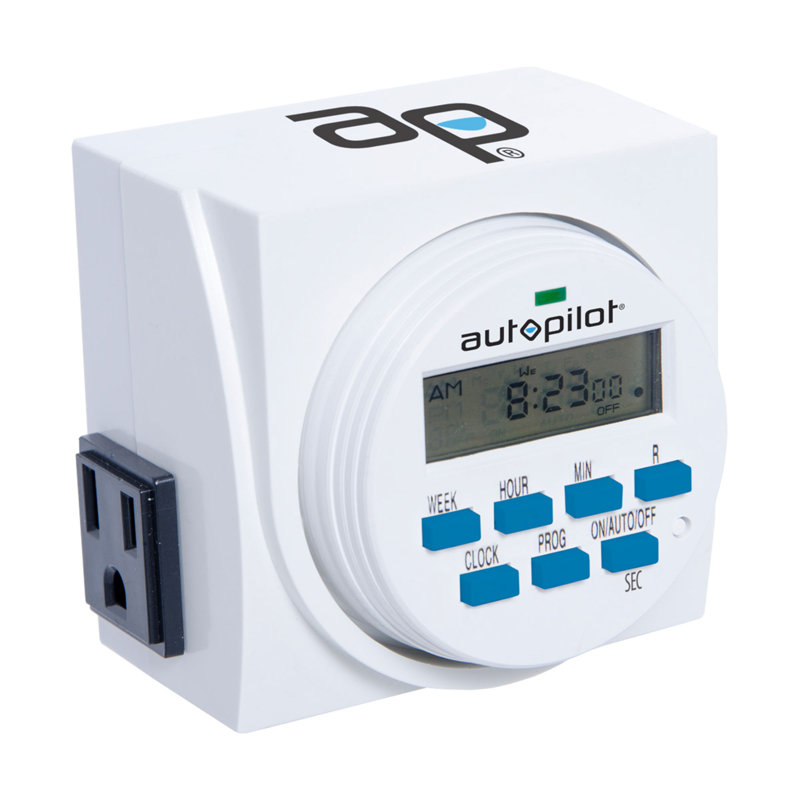 Dual Outlet Digital Programmable Timer