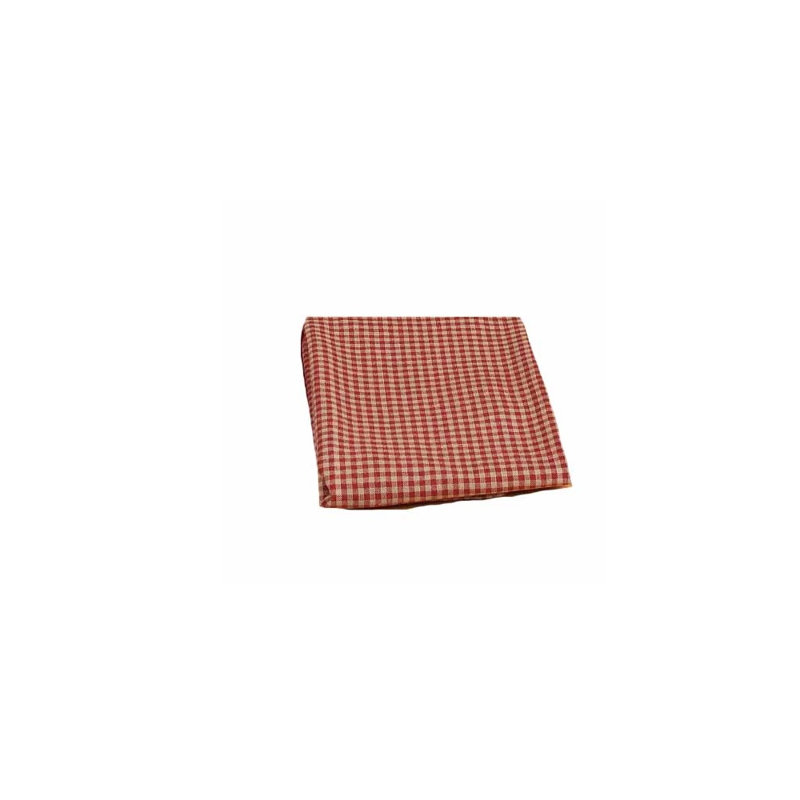 Ensemble 2 pièces de serviettes de bain à 100% coton, Rouge campagnard