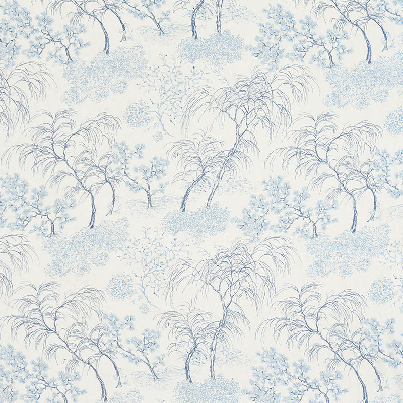 Mori Sheer Fabric, Blue