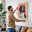 Contemplative Spaniel Minimalist - Wrapped Canvas-693071045-693071064