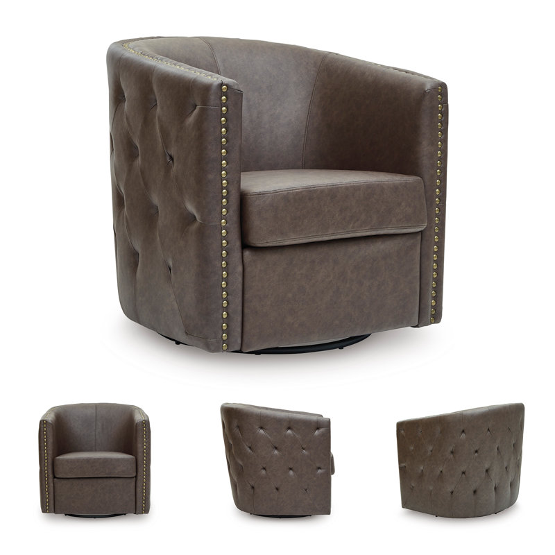 Fauteuil d'appoint pivotant Kazier