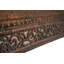 67" Hammered Copper Double Slipper Bathtub with Scroll Base and Nickel Inlay