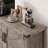 Farmhouse Entryway Table with 2-Door Cabinet-1033580748