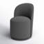 Chaise d'appoint pivotante Sharlene-89471359