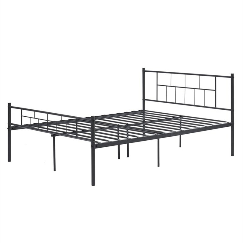 Steel Open-Frame Bed, 140 x 190 cm
