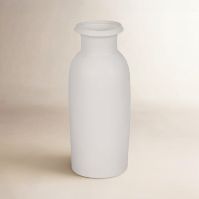 Modern Stoneware and Ceramic Vase - Sleek Decorative Accent with Contemporary Design, Versatile Tall Style for Stylish Decorative Displays