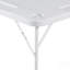 Table de jeu Mahjong 4 joueurs pliables, 4 porte-gobelets, blanc, table-1239325785
