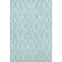 Premium Machine Washable Cerrito Aqua Rug