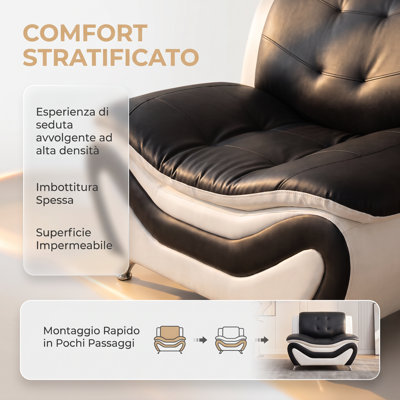 42 in. Reception Sofa