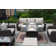 6 - Person Patio Conversation Sets with Cushions