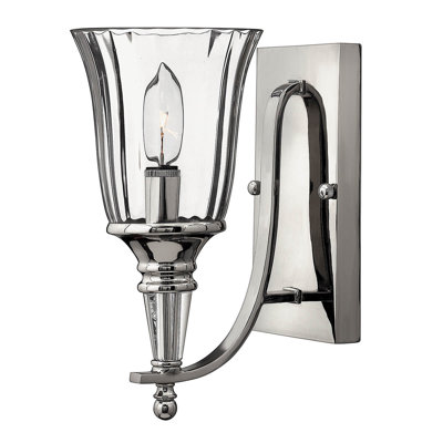 Jessy Steel Armed Sconce